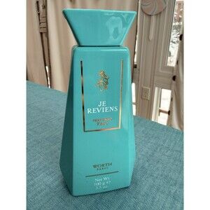 Je Reviens Worth Paris Perfumed Talc 3.5 OZ. Vintage Sealed 100 G